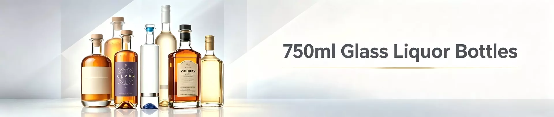 Стаклене флаше за пиће од 750 мл